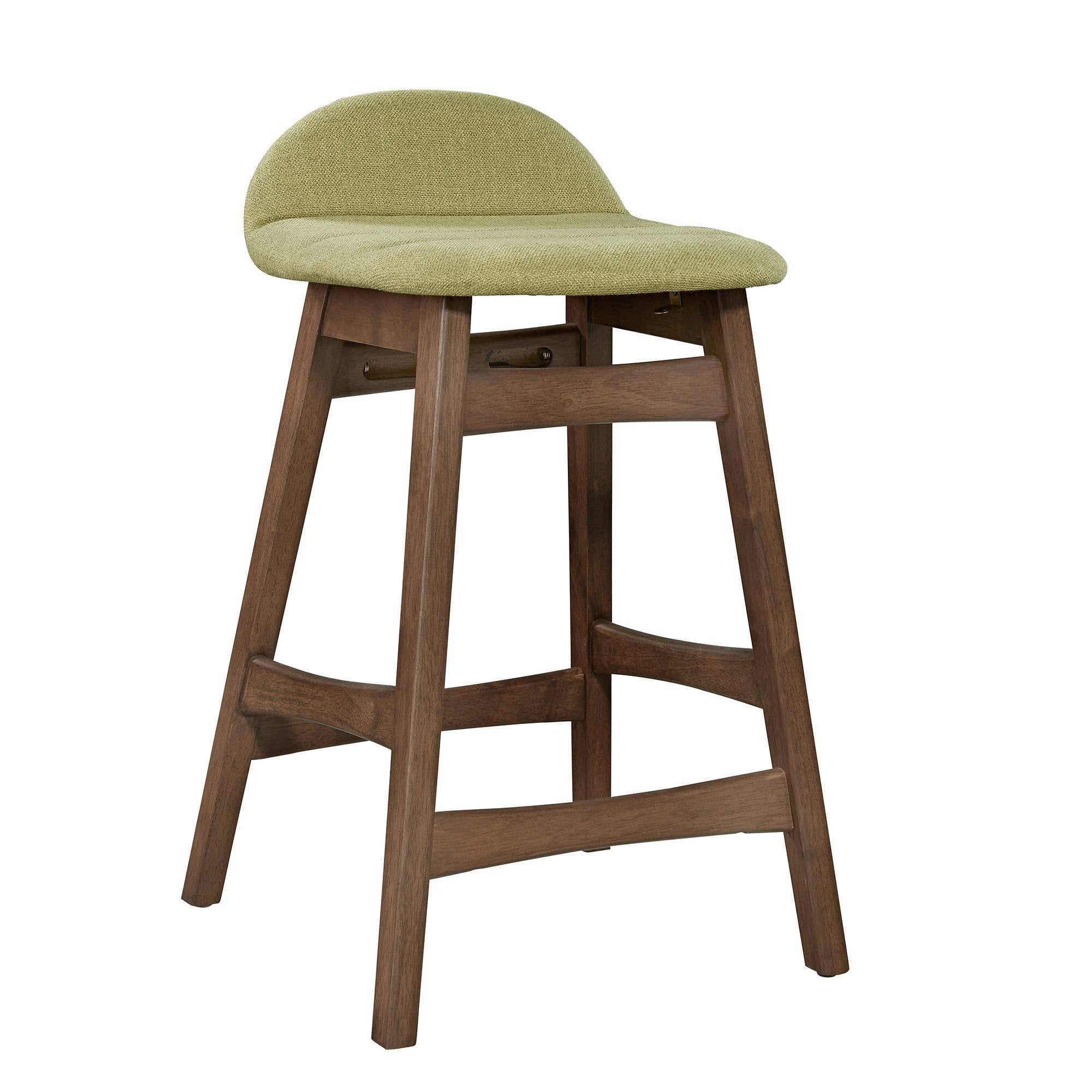 2pc Counter Height Barstool Green I988