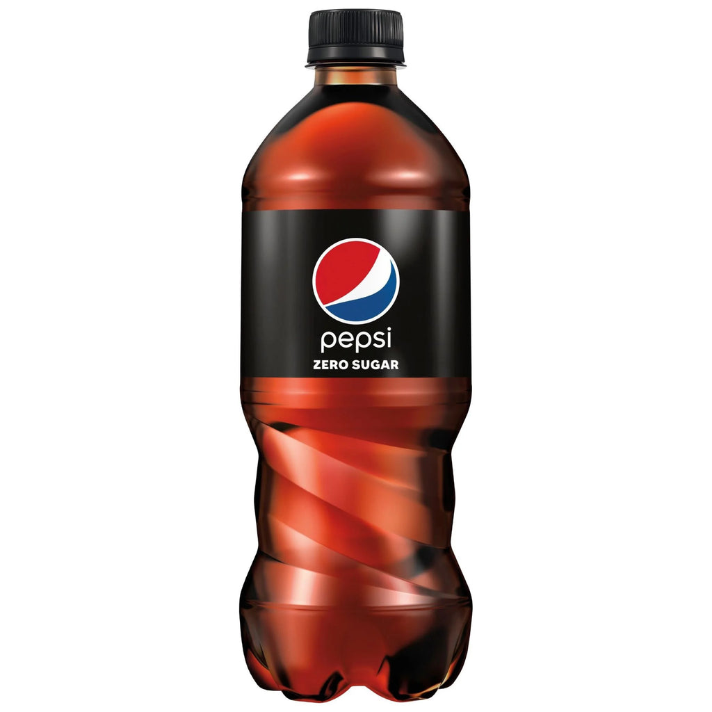 Zero Sugar Soda 20oz Bottles, Quantity of 16 G4401