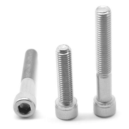 3/8 inch-16 x 4 inch Coarse Thread Socket Head Cap Screw Alloy Steel Zinc Plated Pk 175 Q2826