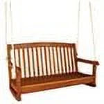 Porch Swing with Curved Back L3596