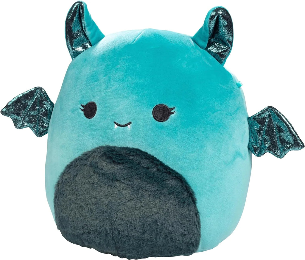 10" Teal Bat Plush Stuffed Animal Toy E101562