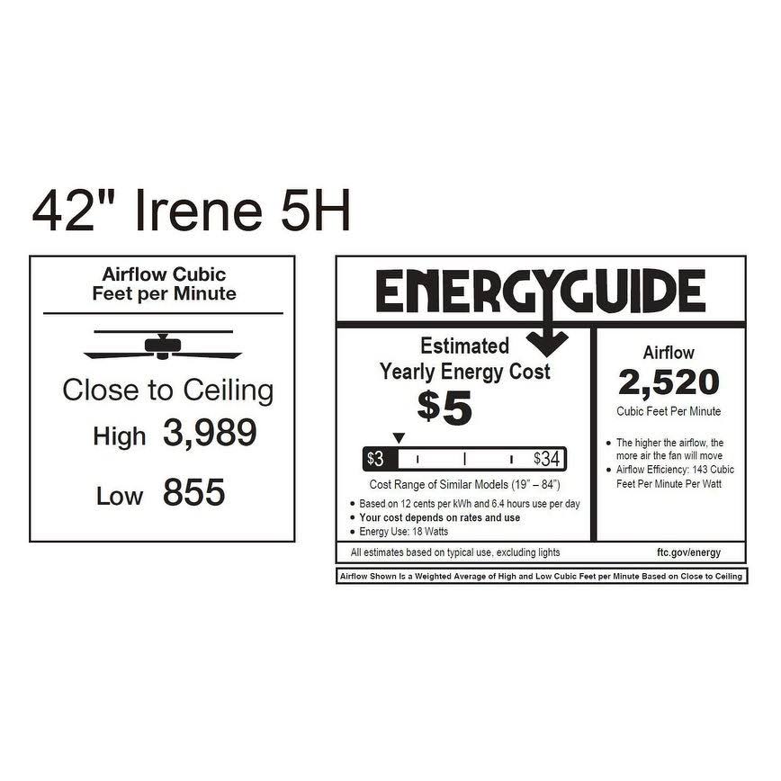 Matte Black 60 Ceiling Fan Y8653