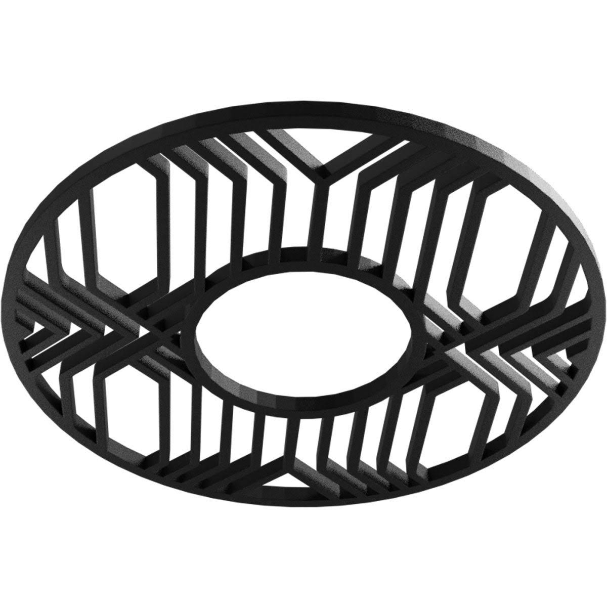 36x22OD x 13 1/8x22ID x 1x22P PVC Pierced Ceiling Medallion B50739
