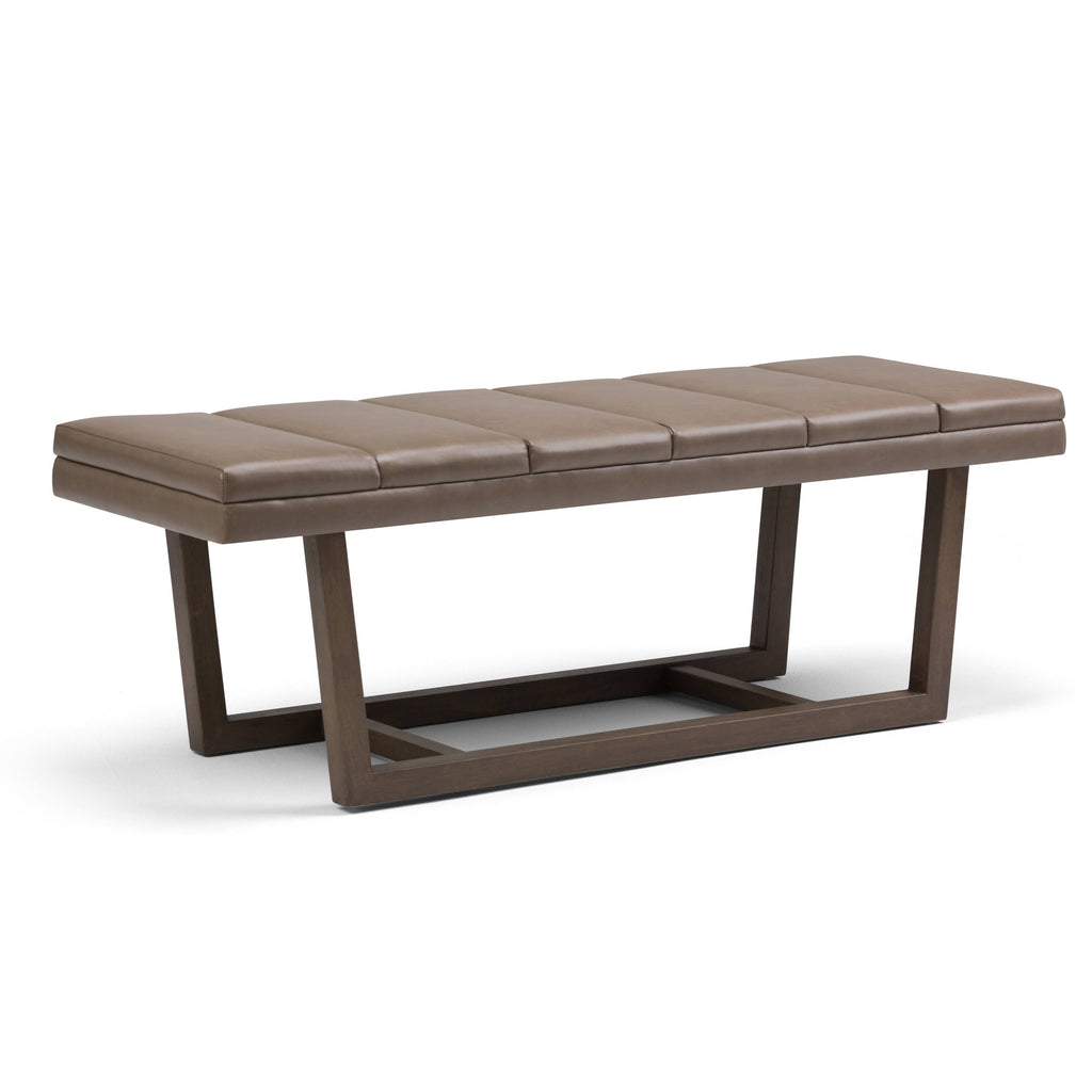 Stone Grey Ottoman Bench H3805