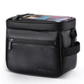 Waterproof Touchscreen Bike Front Handlebar Bag with Thermal Insulation PU Leather H568343