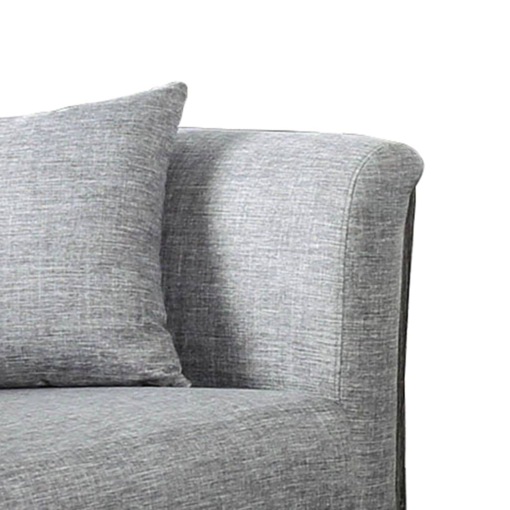 Gray Loveseat F5587
