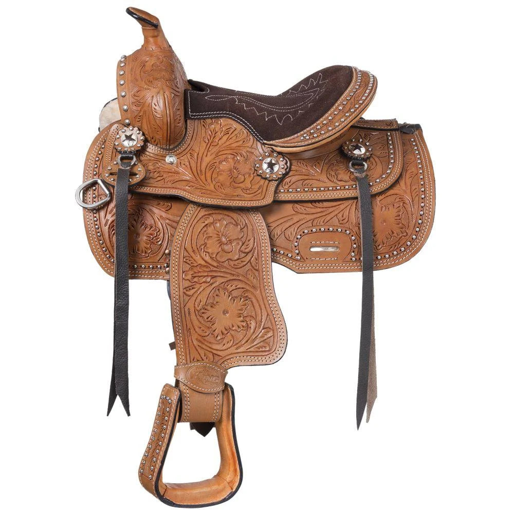Western Saddle Pony Trail Suede Seat G872
