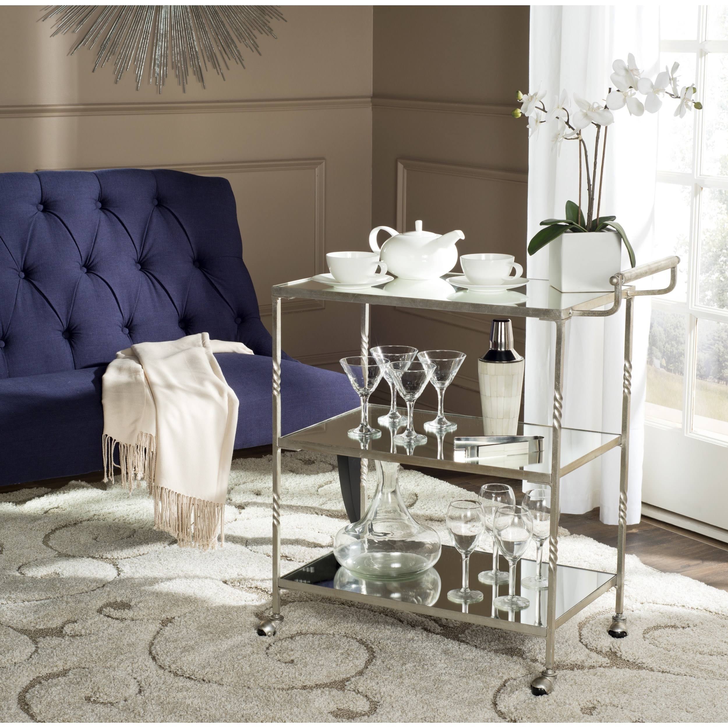 Silver Bar Cart F81460