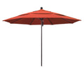 11' Fiberglass Market Umbrella with Double Wind Vent G327751