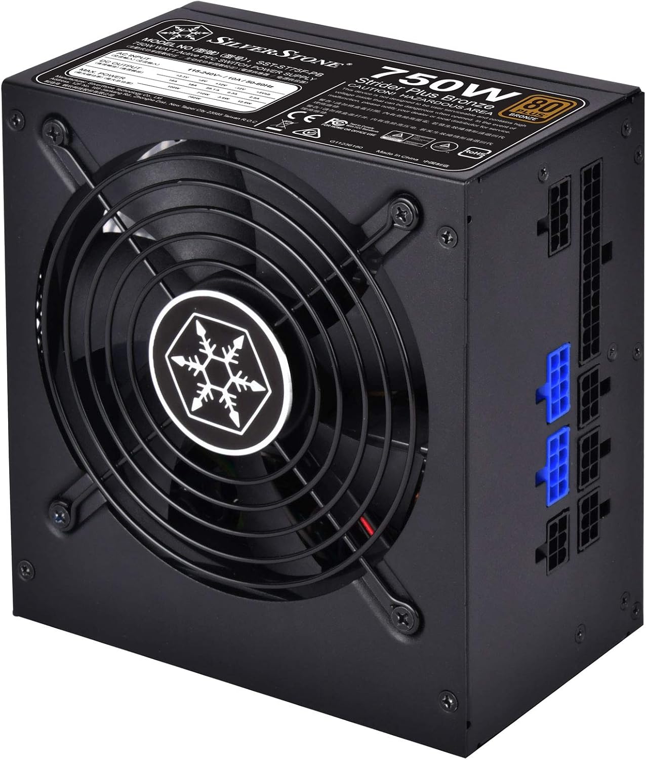 750 Watt ATX Power Supply 80 Plus Bronze Modular C63611