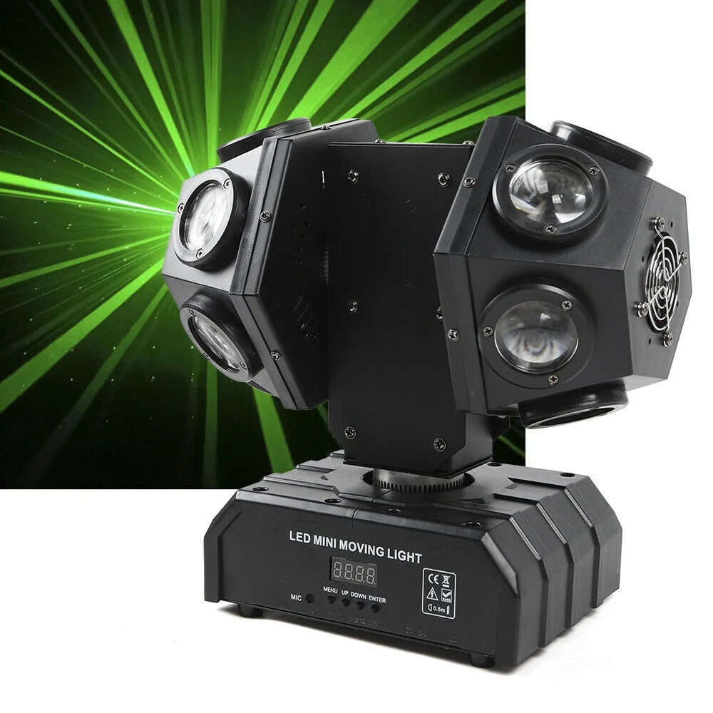 DJ Lighting LED Stage Light Pinspot Uplighting DMX512 RGBW Lights P452