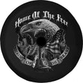 Black 32 Inch Spare Tire Cover with Backup Camera Hole Pack of 2 T291520