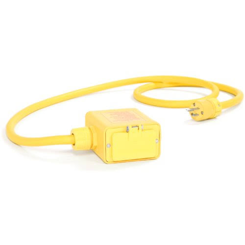 GFCI Duplex Outlet Box with Cord Grip A980768