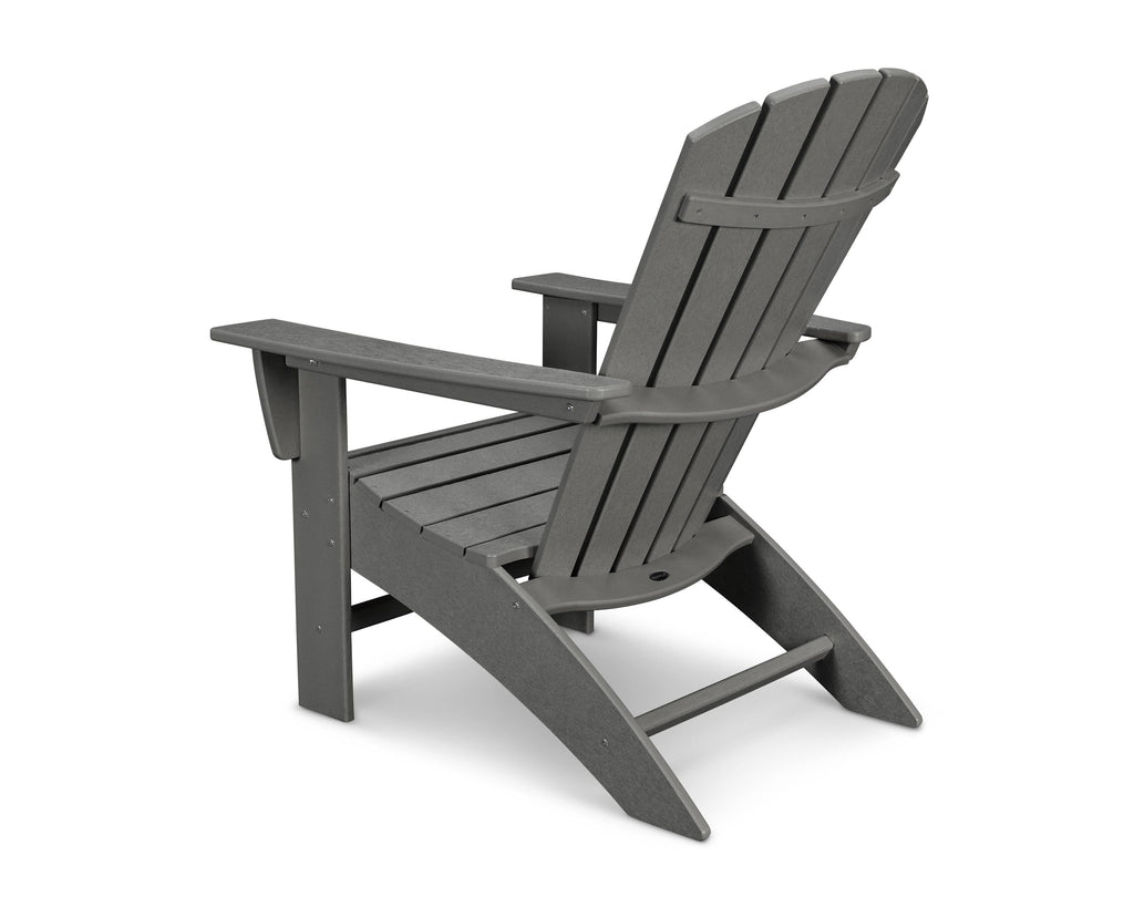 Slate Grey Curveback Adirondack Chair T697