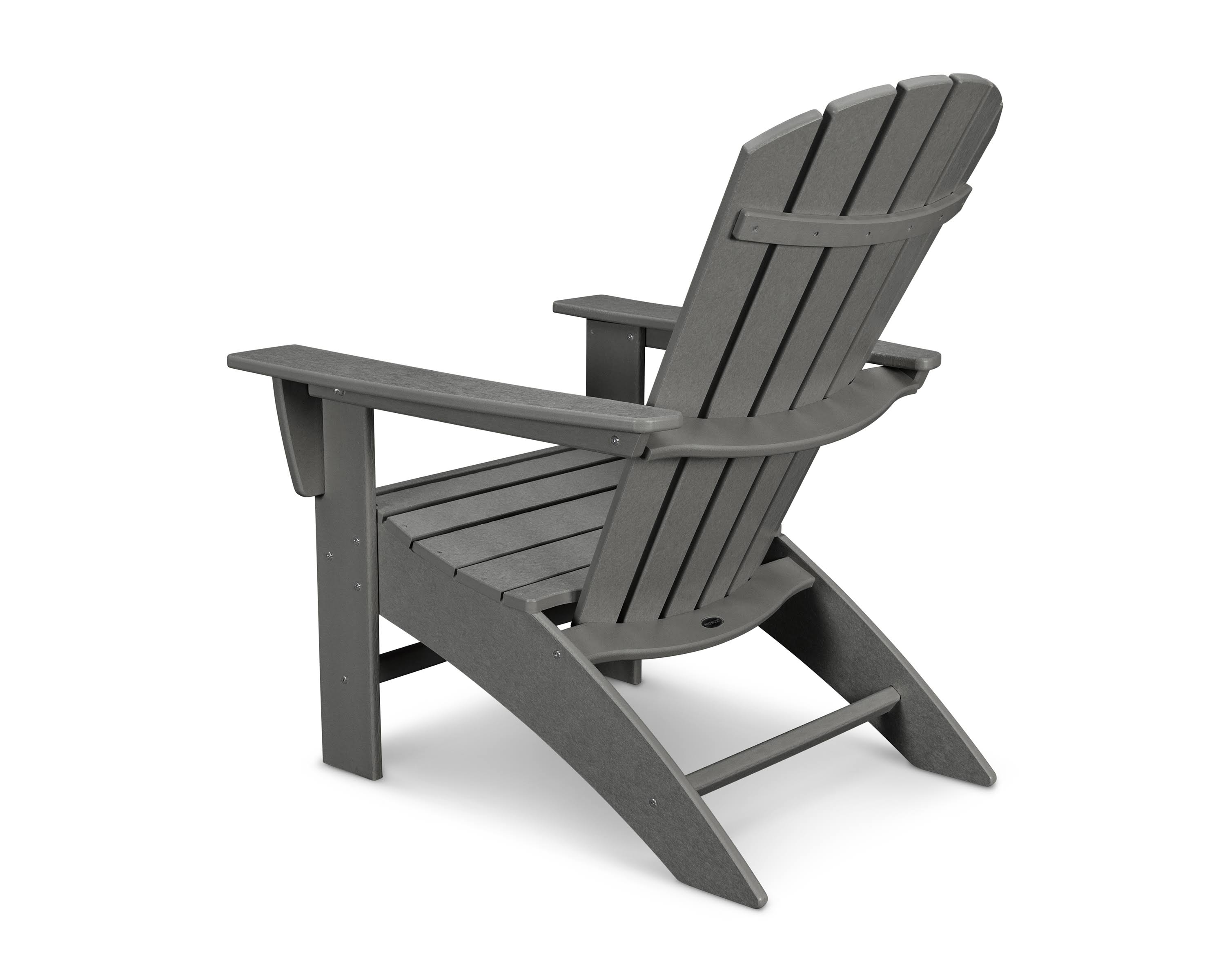 Slate Grey Curveback Adirondack Chair T697
