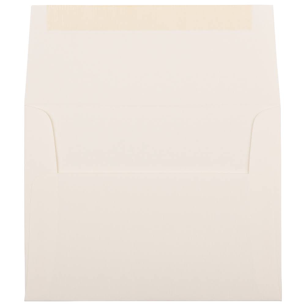 A2 Strathmore Envelopes, Natural White Laid, 1000/Carton V9939