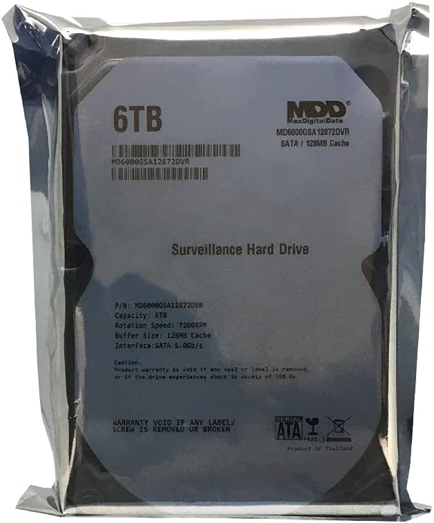 6TB 7200RPM 128MB Cache SATA 6.0Gb/s 3.5 Internal Hard Drive U127575