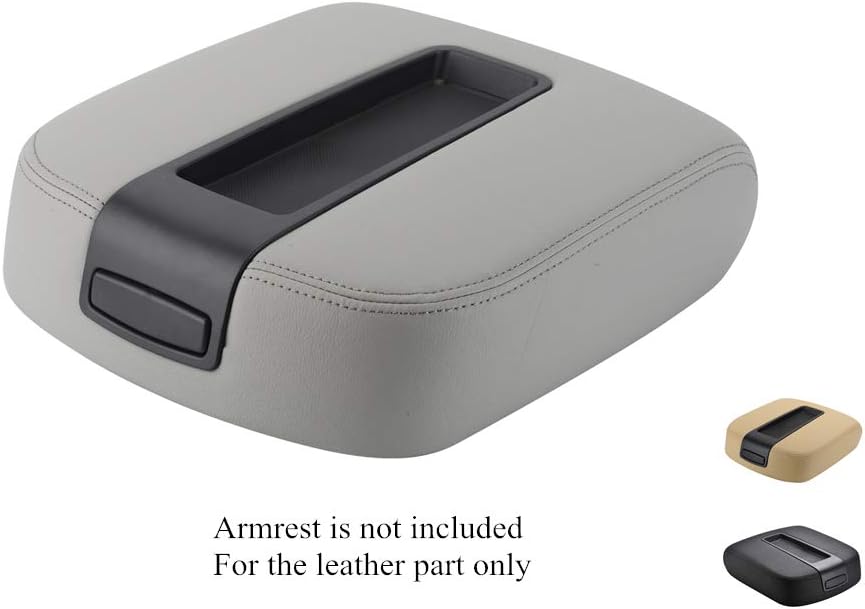 Gray Center Console Lid Armrest Cover Pack of 2 E4700