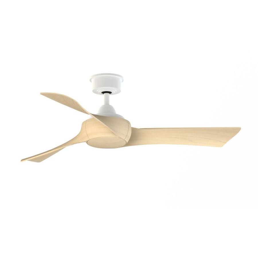 White Natural Ceiling Fan H30643