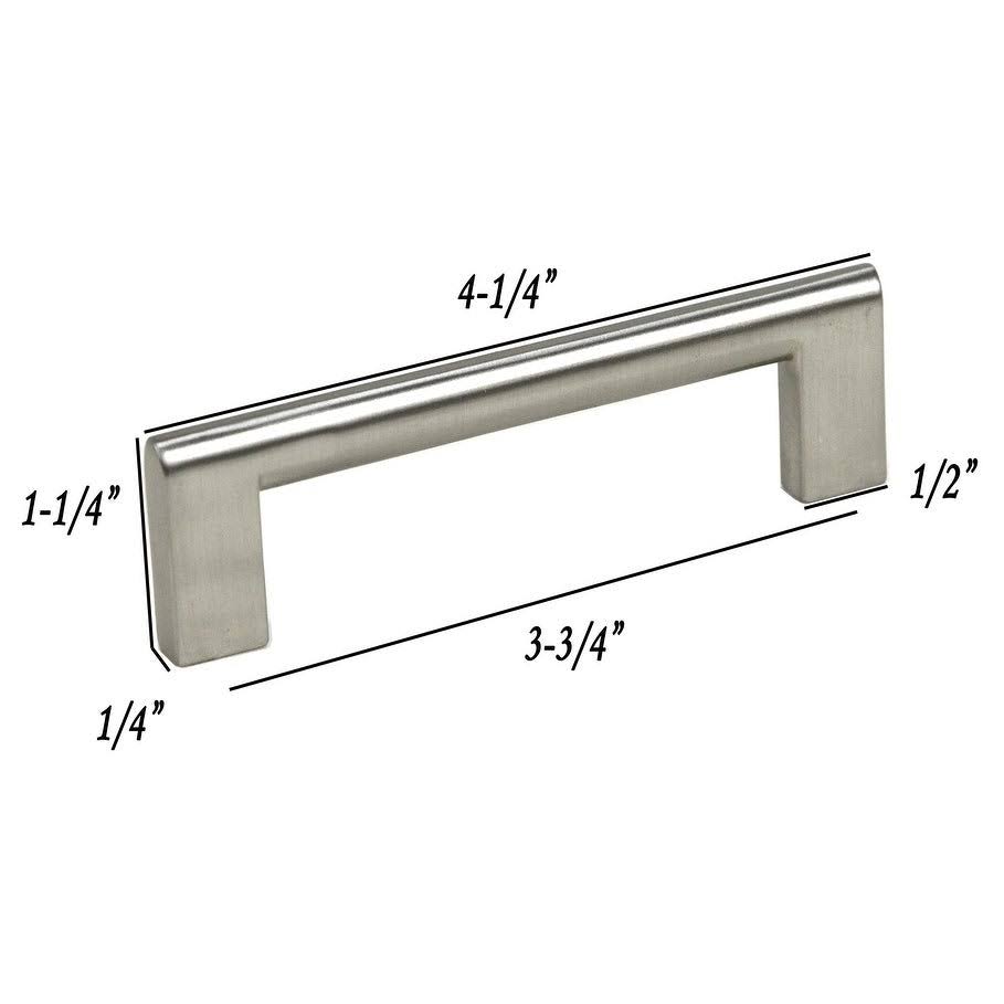 4-1/4x22 Stainless Steel Cabinet Bar Pull Handle (Case of 25) R552