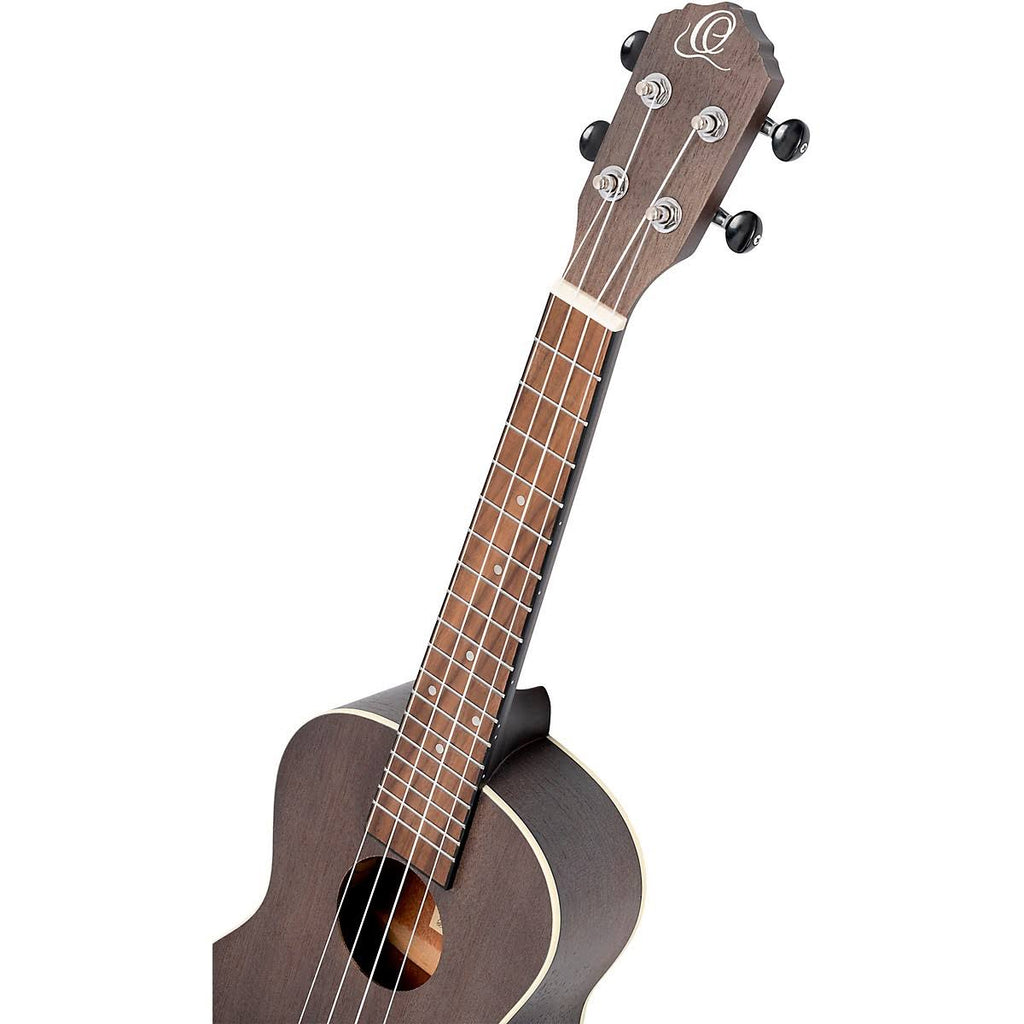 Left-Handed Concert Ukulele Coal Black H3581