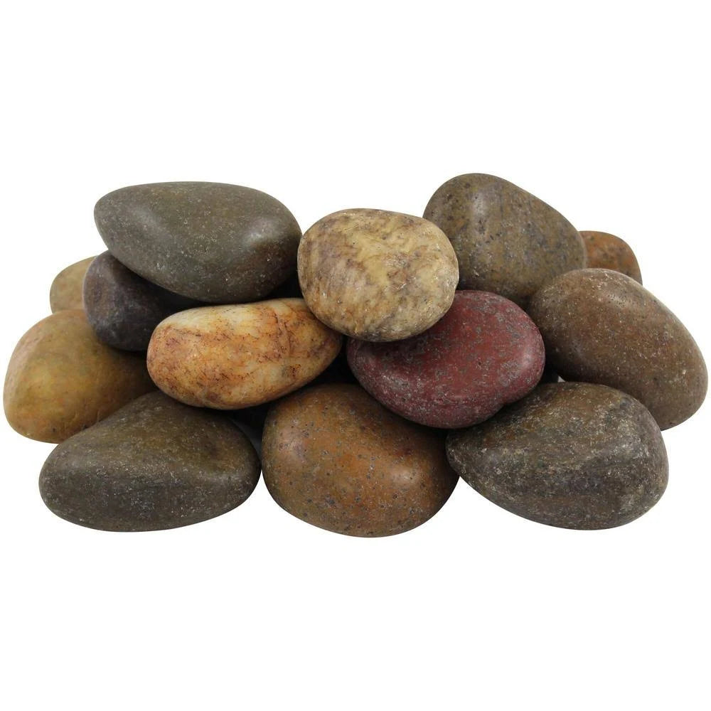 900 lbs. Mixed Polished Pebbles J361664