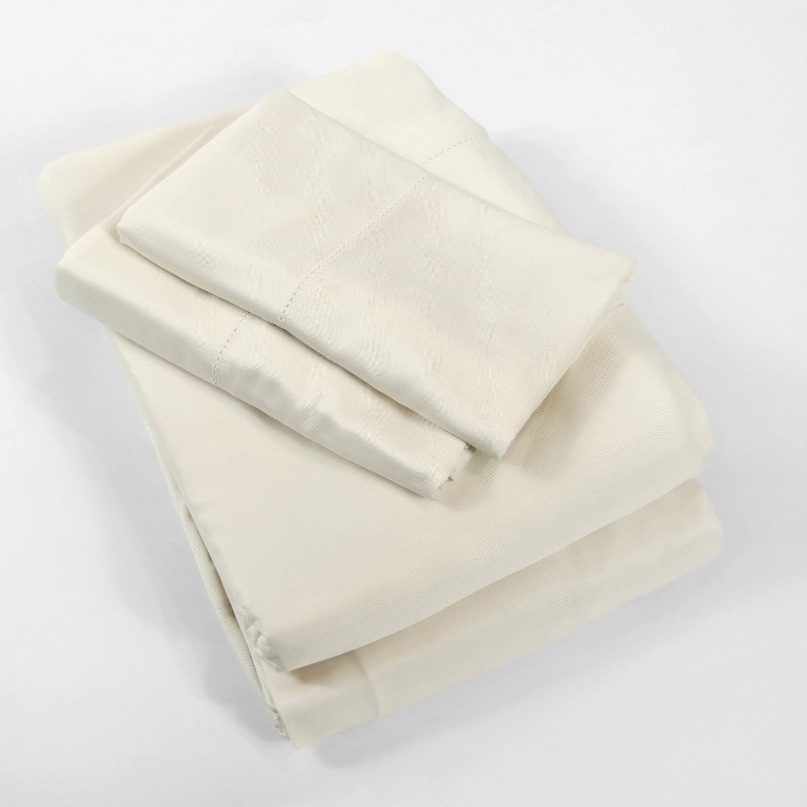 White Solid Deep-Pocket Sheets D9457