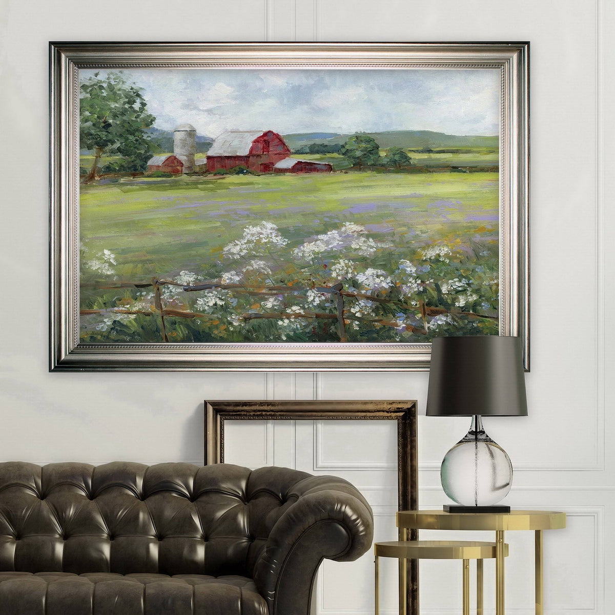Silver Frame Home Decor G271200