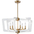 6 Light Incandescent Chandelier A55547