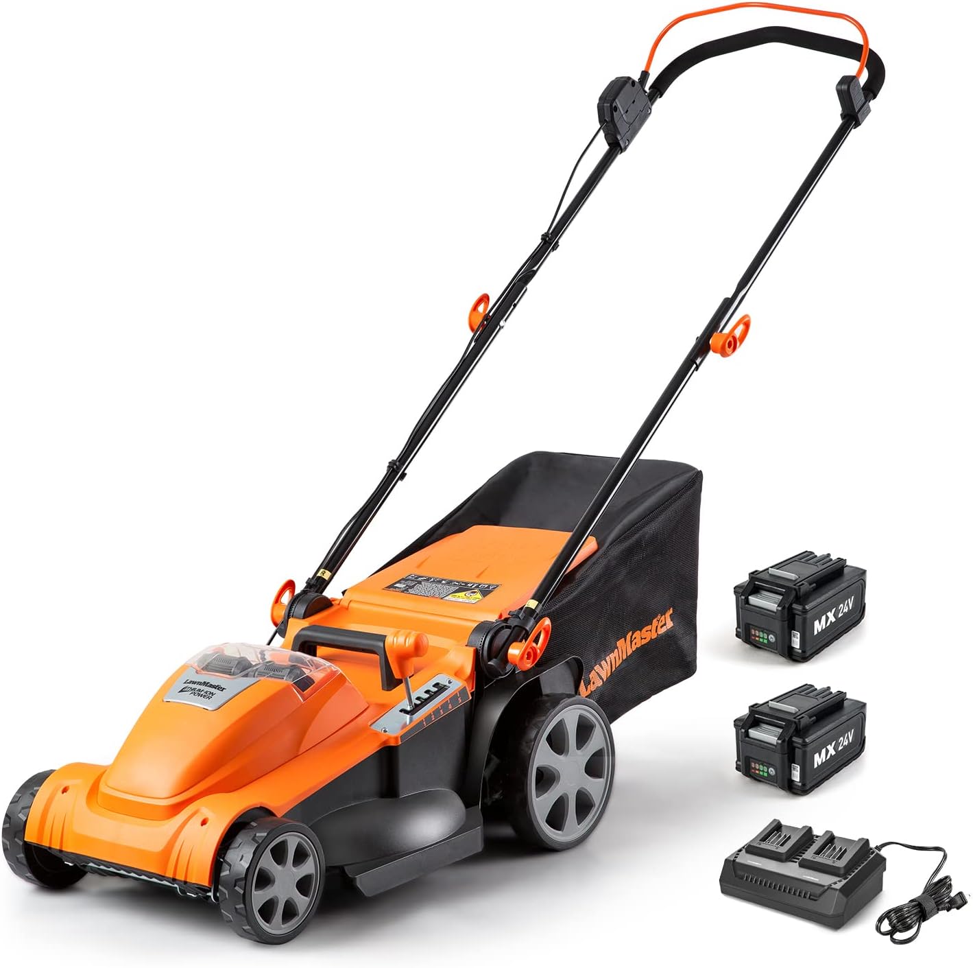 Cordless 21-Inch Brushless Push Lawn Mower 60V Max with 4.0Ah Battery & Fast Charger Z471