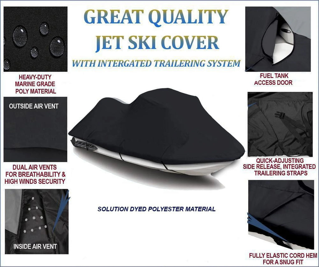 Black 600 Denier Jet Ski Cover A670858
