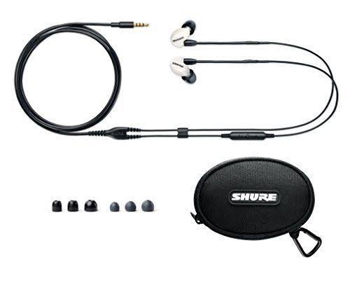 White Sound Isolating Earphones with Remote + Mic K664171