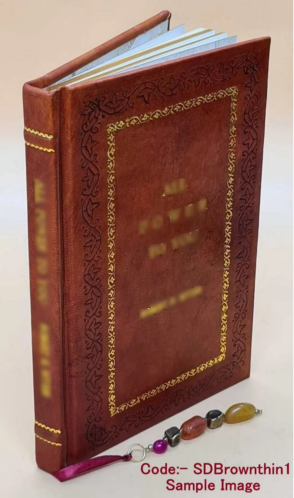 Premium Leather Bound Book Q225