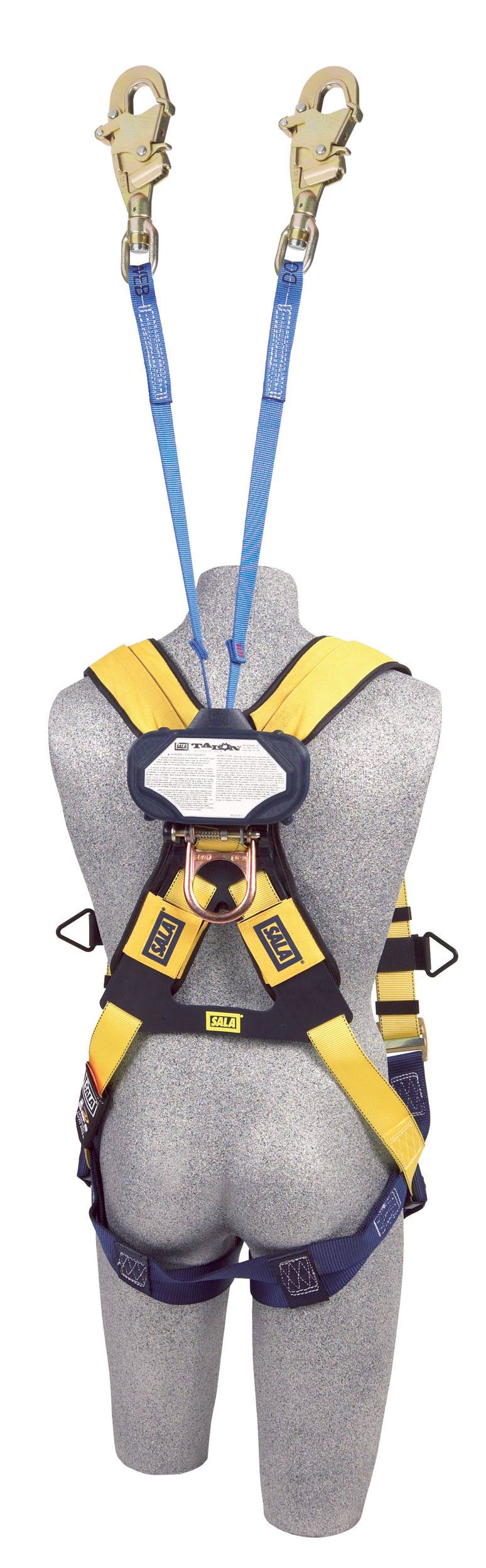 Twin-Leg Self Retracting Lifeline, Web, 6 ft. C7263