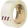 3M Carton Sealing Tape, 48mm W, Clear, PK6, 2 in F8765