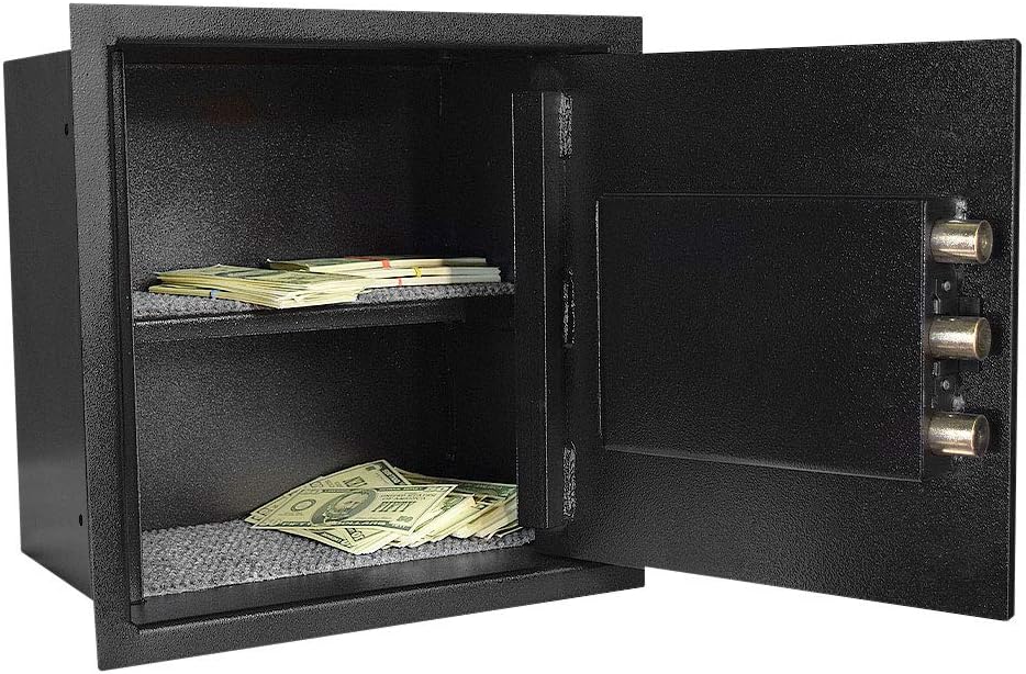 Heavy Duty Wall Safe Mechanical Extra Deep G203611