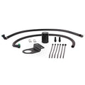 Black Baffled Oil Catch Can Kit K4989