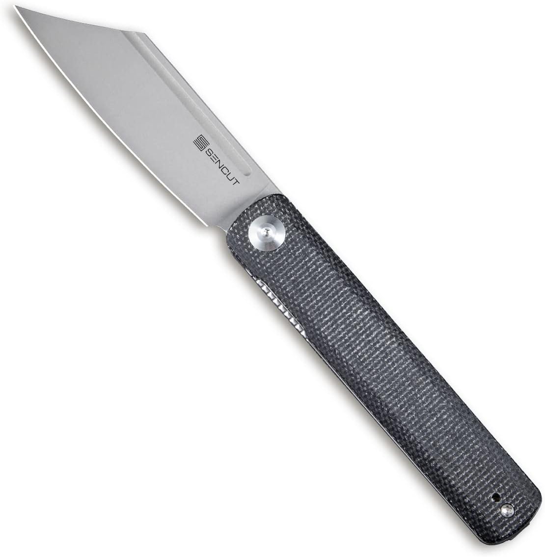 Folding Pocket Knife with Green Micarta Handle Y88142