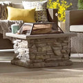 Concrete Wood Burning Fire Pit Table F894