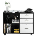 Wood 3 Drawer Lateral Filing Cabinet Y570109