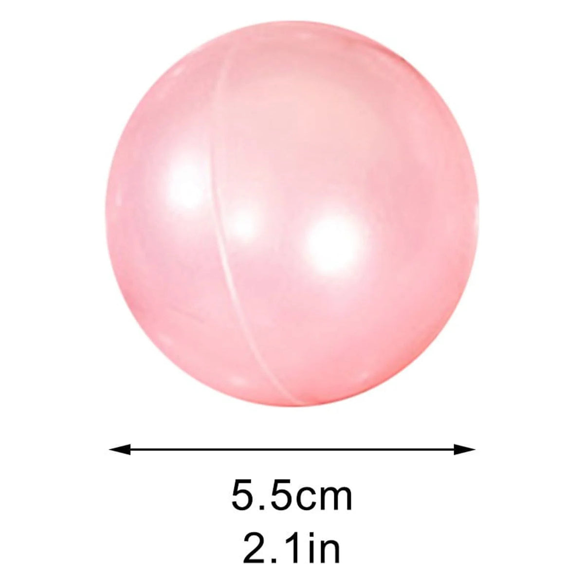 50PCS 5.5cm Colorful Soft Plastic Ocean Balls K503004