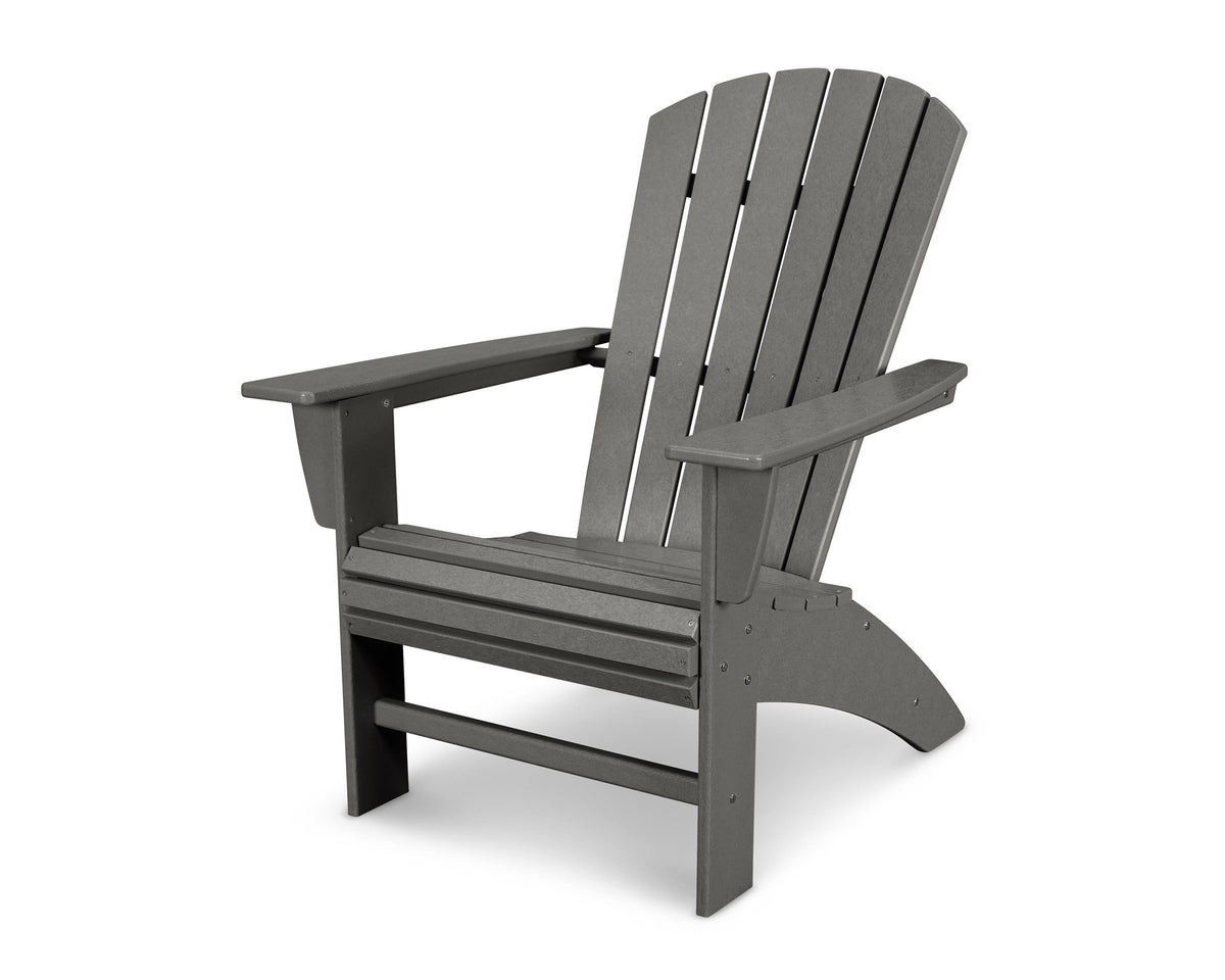 Slate Grey Curveback Adirondack Chair T697