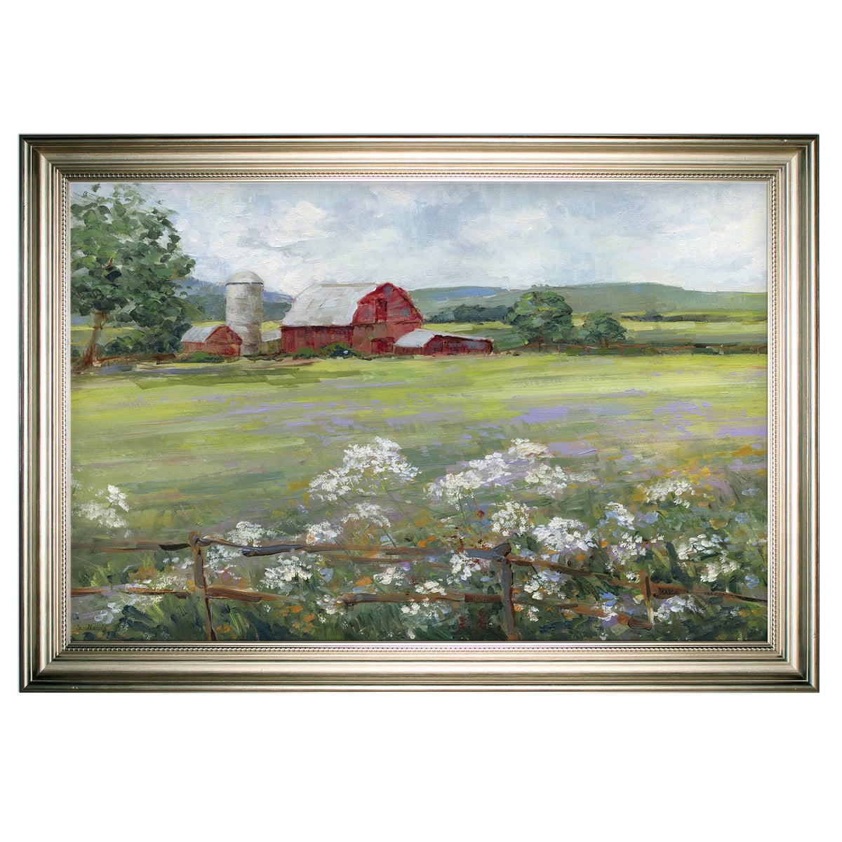 Silver Frame Home Decor G271200