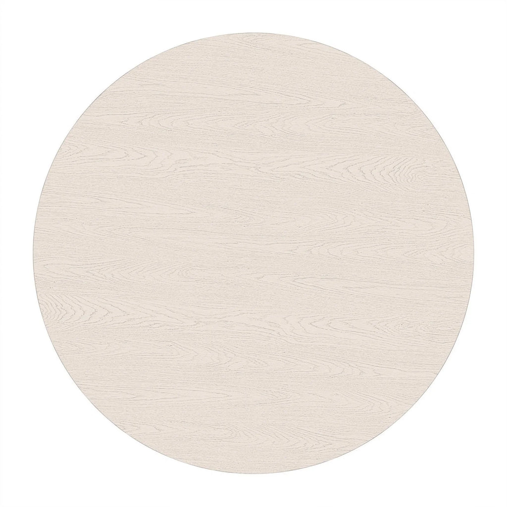 Washed Blond Oak Wood Dining Table K886