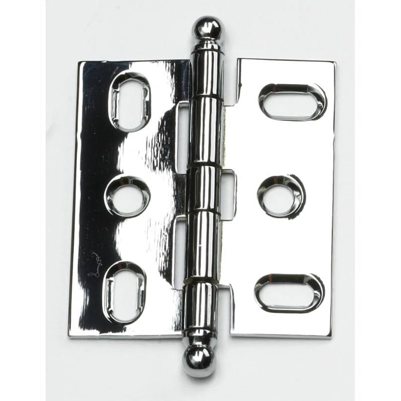 Solid Brass Cabinet Hinges Chrome Inset Butt Hinges X7057