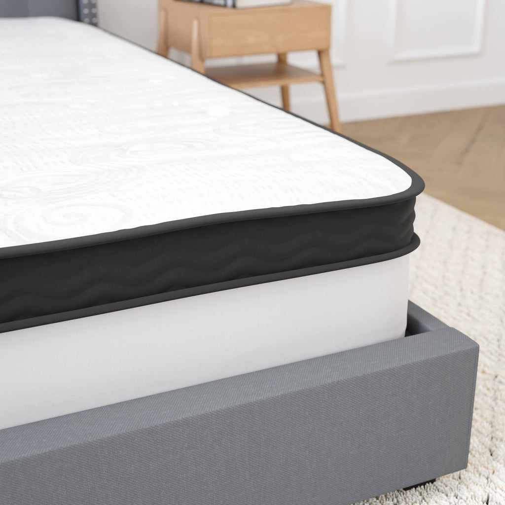 12 inch Twin Hybrid Pocket Spring Memory Foam Mattress P197
