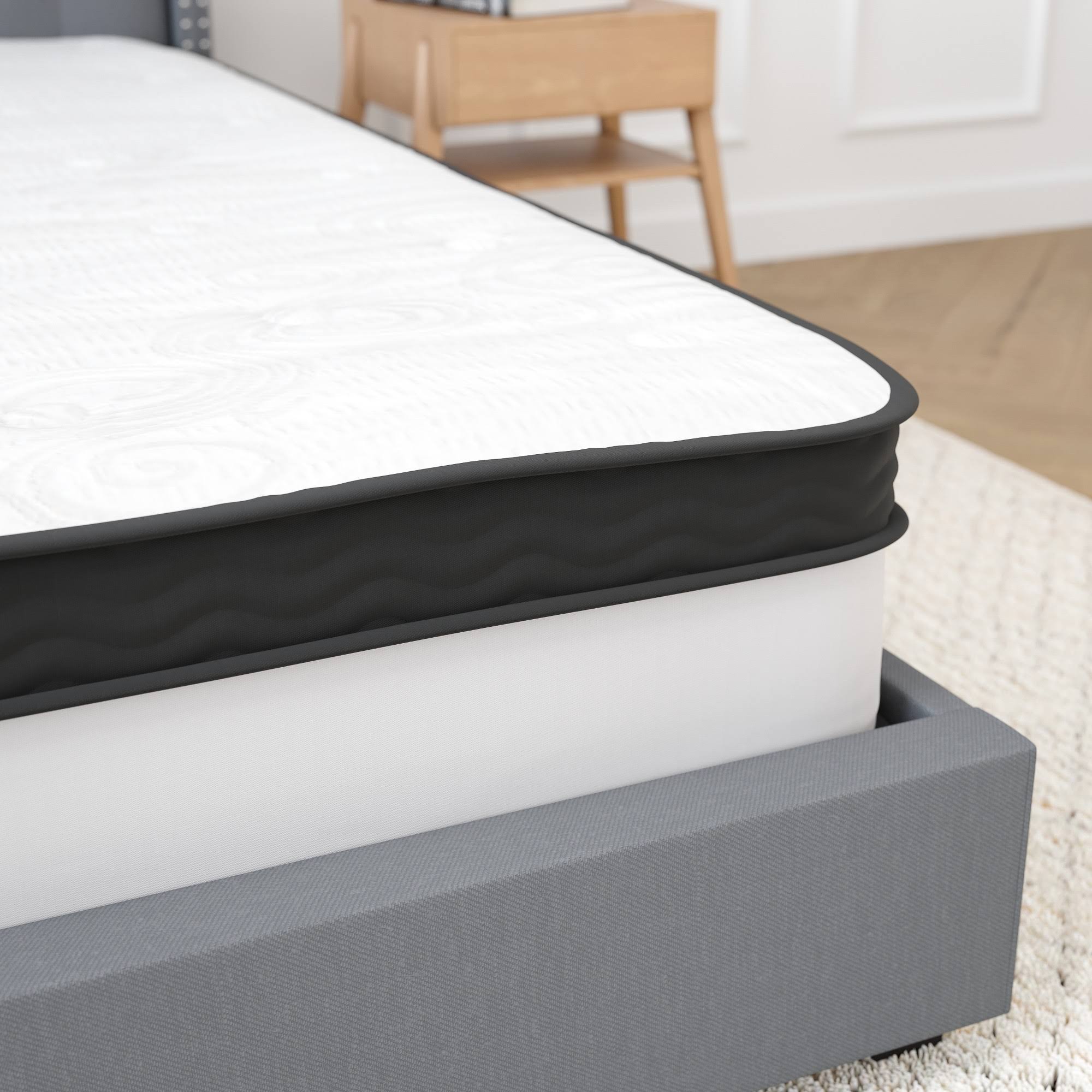 12 inch Twin Hybrid Pocket Spring Memory Foam Mattress P197