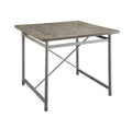 Gray Oak and Sandy Gray Counter Height Table M369