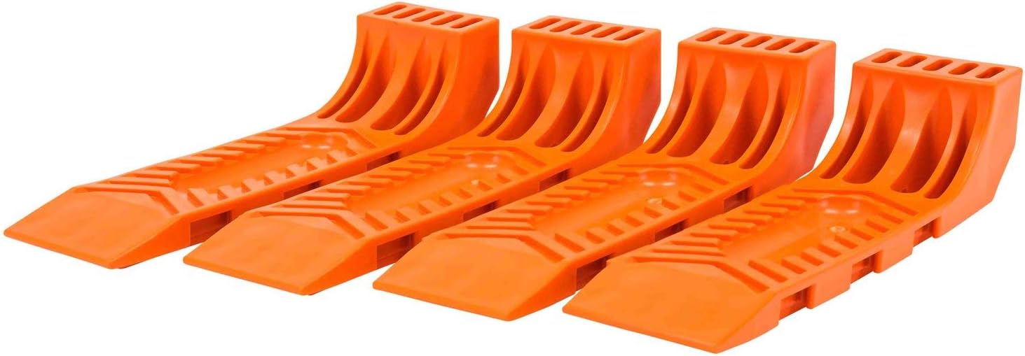 Interlocking Tire Skates Safety Orange (4pc Set) L8579