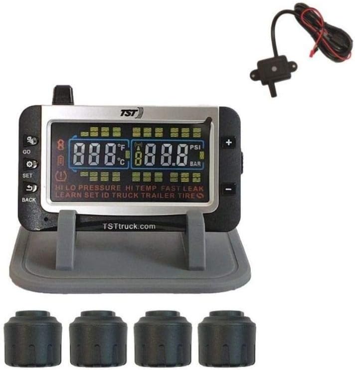 Tire Pressure Monitor with 4 Cap Sensors with Color Display I645560